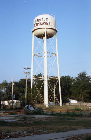 old Trimble water tower